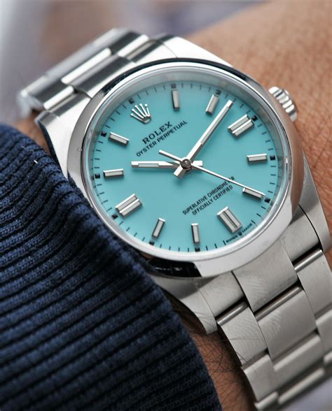 rolex blue face womens|Rolex op tiffany blue.